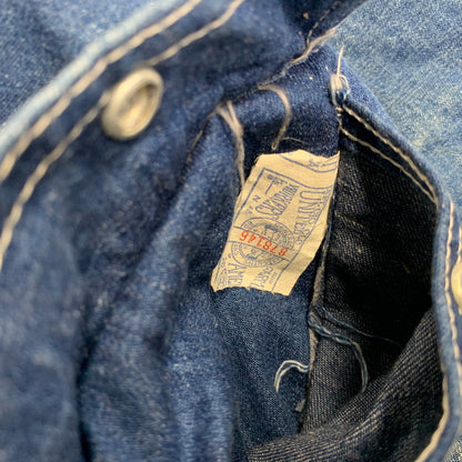 【現状渡し品】【メンズ】 SEARS シアーズ WORK LEISURE 14407 USA製 BLANKET LINER DENIM COVERALL ワークレジャー ブランケット ライナー デニム カバーオール アウター 146-260907-kh-07-izu サイズ：L カラー：インディゴ 万代Net店