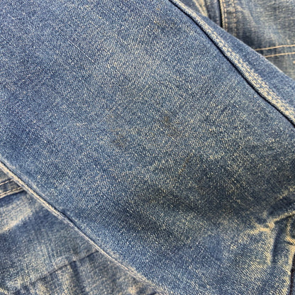 【現状渡し品】【メンズ】 SEARS シアーズ WORK LEISURE 14407 USA製 BLANKET LINER DENIM COVERALL ワークレジャー ブランケット ライナー デニム カバーオール アウター 146-260907-kh-07-izu サイズ：L カラー：インディゴ 万代Net店