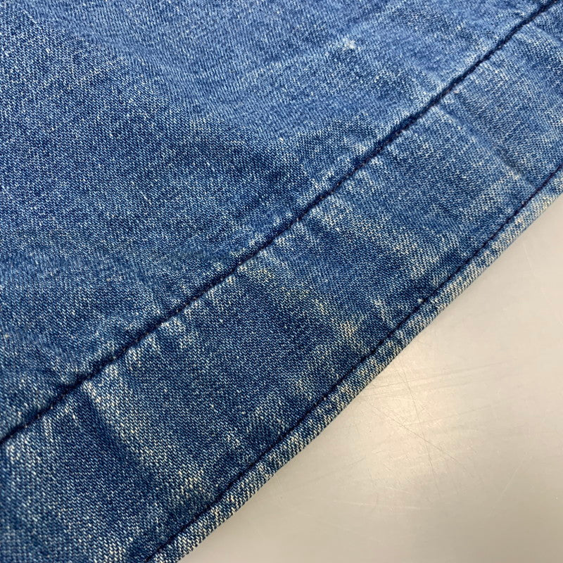 【現状渡し品】【メンズ】 SEARS シアーズ WORK LEISURE 14407 USA製 BLANKET LINER DENIM COVERALL ワークレジャー ブランケット ライナー デニム カバーオール アウター 146-260907-kh-07-izu サイズ：L カラー：インディゴ 万代Net店
