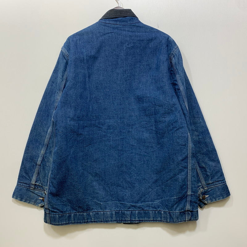 【現状渡し品】【メンズ】 SEARS シアーズ WORK LEISURE 14407 USA製 BLANKET LINER DENIM COVERALL ワークレジャー ブランケット ライナー デニム カバーオール アウター 146-260907-kh-07-izu サイズ：L カラー：インディゴ 万代Net店