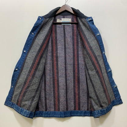 【現状渡し品】【メンズ】 SEARS シアーズ WORK LEISURE 14407 USA製 BLANKET LINER DENIM COVERALL ワークレジャー ブランケット ライナー デニム カバーオール アウター 146-260907-kh-07-izu サイズ：L カラー：インディゴ 万代Net店