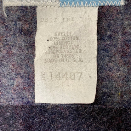 【現状渡し品】【メンズ】 SEARS シアーズ WORK LEISURE 14407 USA製 BLANKET LINER DENIM COVERALL ワークレジャー ブランケット ライナー デニム カバーオール アウター 146-260907-kh-07-izu サイズ：L カラー：インディゴ 万代Net店