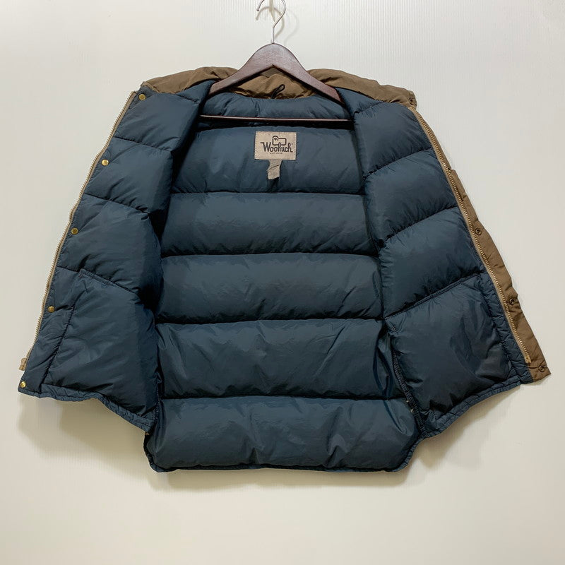 【現状渡し品】【メンズ】 WOOLRICH ウールリッチ DOWN VEST ダウン ベスト アウター 146-260907-kh-08-izu カラー：ブラウン 万代Net店