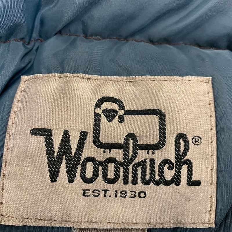 【現状渡し品】【メンズ】 WOOLRICH ウールリッチ DOWN VEST ダウン ベスト アウター 146-260907-kh-08-izu カラー：ブラウン 万代Net店