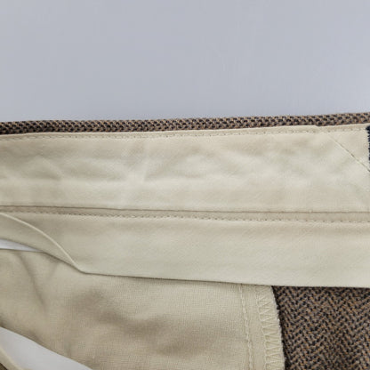 【中古品】【メンズ】 POLO RALPH LAUREN ポロ・ラルフローレン ドミニカ製 2TUCK HERRINGBONE SLACKS 2タック ヘリボーン スラックス ボトムス 157-260908-yn-05-izu サイズ：34×32 カラー：ブラウン 万代Net店