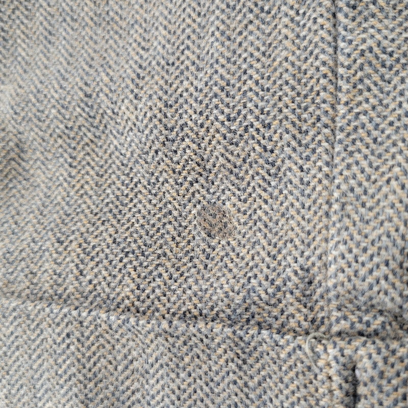 【中古品】【メンズ】 POLO RALPH LAUREN ポロ・ラルフローレン ドミニカ製 2TUCK HERRINGBONE SLACKS 2タック ヘリボーン スラックス ボトムス 157-260908-yn-05-izu サイズ：34×32 カラー：ブラウン 万代Net店