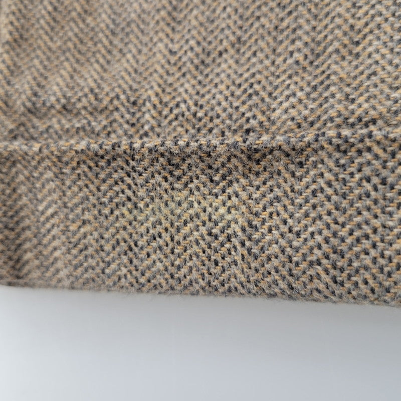 【中古品】【メンズ】 POLO RALPH LAUREN ポロ・ラルフローレン ドミニカ製 2TUCK HERRINGBONE SLACKS 2タック ヘリボーン スラックス ボトムス 157-260908-yn-05-izu サイズ：34×32 カラー：ブラウン 万代Net店