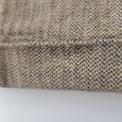 【中古品】【メンズ】 POLO RALPH LAUREN ポロ・ラルフローレン ドミニカ製 2TUCK HERRINGBONE SLACKS 2タック ヘリボーン スラックス ボトムス 157-260908-yn-05-izu サイズ：34×32 カラー：ブラウン 万代Net店