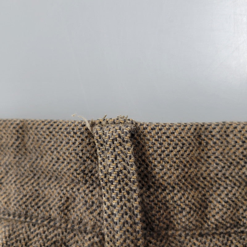 【中古品】【メンズ】 POLO RALPH LAUREN ポロ・ラルフローレン ドミニカ製 2TUCK HERRINGBONE SLACKS 2タック ヘリボーン スラックス ボトムス 157-260908-yn-05-izu サイズ：34×32 カラー：ブラウン 万代Net店