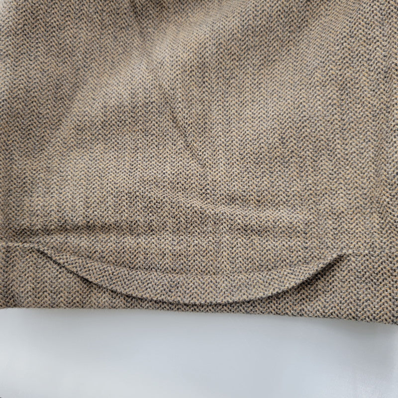 【中古品】【メンズ】 POLO RALPH LAUREN ポロ・ラルフローレン ドミニカ製 2TUCK HERRINGBONE SLACKS 2タック ヘリボーン スラックス ボトムス 157-260908-yn-05-izu サイズ：34×32 カラー：ブラウン 万代Net店