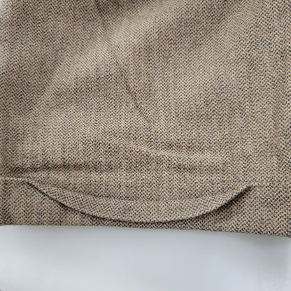 【中古品】【メンズ】 POLO RALPH LAUREN ポロ・ラルフローレン ドミニカ製 2TUCK HERRINGBONE SLACKS 2タック ヘリボーン スラックス ボトムス 157-260908-yn-05-izu サイズ：34×32 カラー：ブラウン 万代Net店