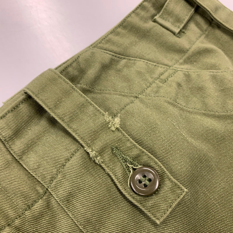 【中古品】【メンズ】 BRITISH ARMY ブリティッシュ・アーミー LIGHTWEIGHT FATIGUE PANTS ライトウェイト ファティーグ パンツ ズボン ボトムス 157-260918-ya-25-izu サイズ：下記参照 カラー：カーキ 万代Net店