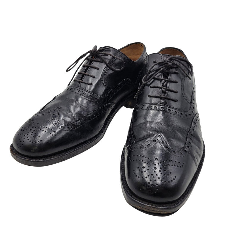 【現状渡し品】【メンズ】 Salvatore Ferragamo サルヴァトーレフェラガモ DRESS SHOES C26U ドレスシューズ 靴 183-260909-as-11-izu サイズ：9 3E カラー：ブラック 万代Net店