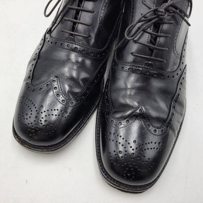 【現状渡し品】【メンズ】 Salvatore Ferragamo サルヴァトーレフェラガモ DRESS SHOES C26U ドレスシューズ 靴 183-260909-as-11-izu サイズ：9 3E カラー：ブラック 万代Net店