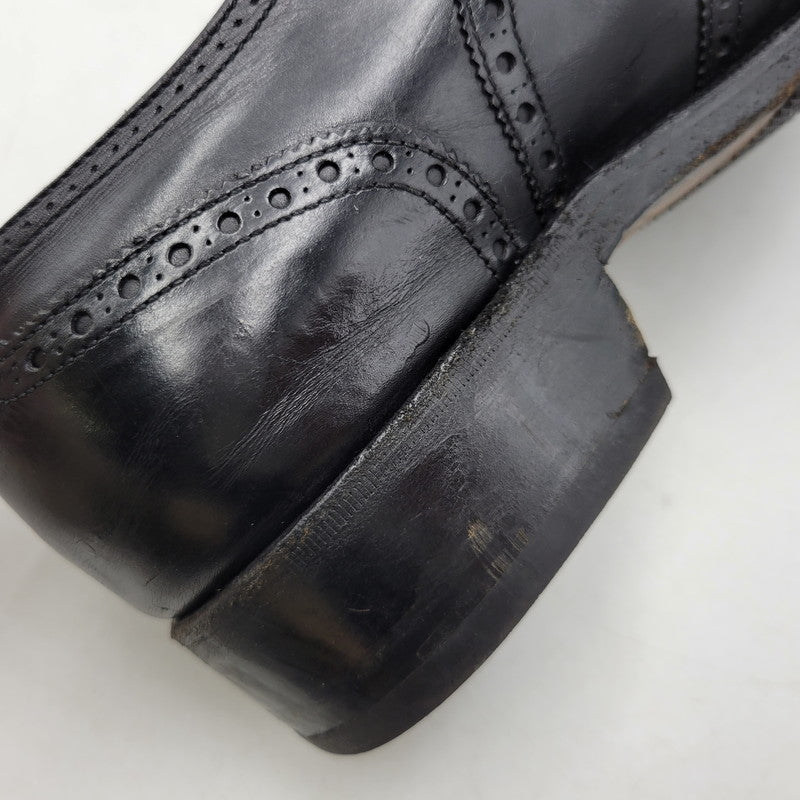 【現状渡し品】【メンズ】 Salvatore Ferragamo サルヴァトーレフェラガモ DRESS SHOES C26U ドレスシューズ 靴 183-260909-as-11-izu サイズ：9 3E カラー：ブラック 万代Net店