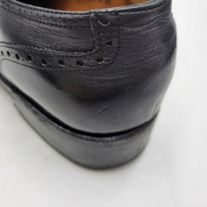 【現状渡し品】【メンズ】 Salvatore Ferragamo サルヴァトーレフェラガモ DRESS SHOES C26U ドレスシューズ 靴 183-260909-as-11-izu サイズ：9 3E カラー：ブラック 万代Net店
