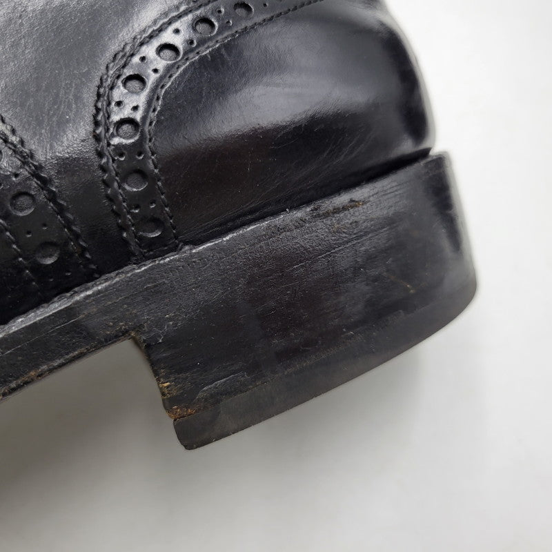【現状渡し品】【メンズ】 Salvatore Ferragamo サルヴァトーレフェラガモ DRESS SHOES C26U ドレスシューズ 靴 183-260909-as-11-izu サイズ：9 3E カラー：ブラック 万代Net店