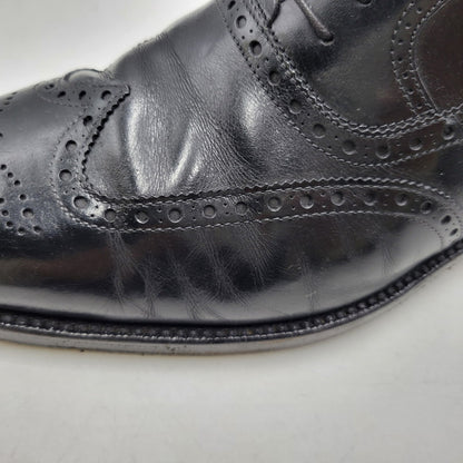 【現状渡し品】【メンズ】 Salvatore Ferragamo サルヴァトーレフェラガモ DRESS SHOES C26U ドレスシューズ 靴 183-260909-as-11-izu サイズ：9 3E カラー：ブラック 万代Net店
