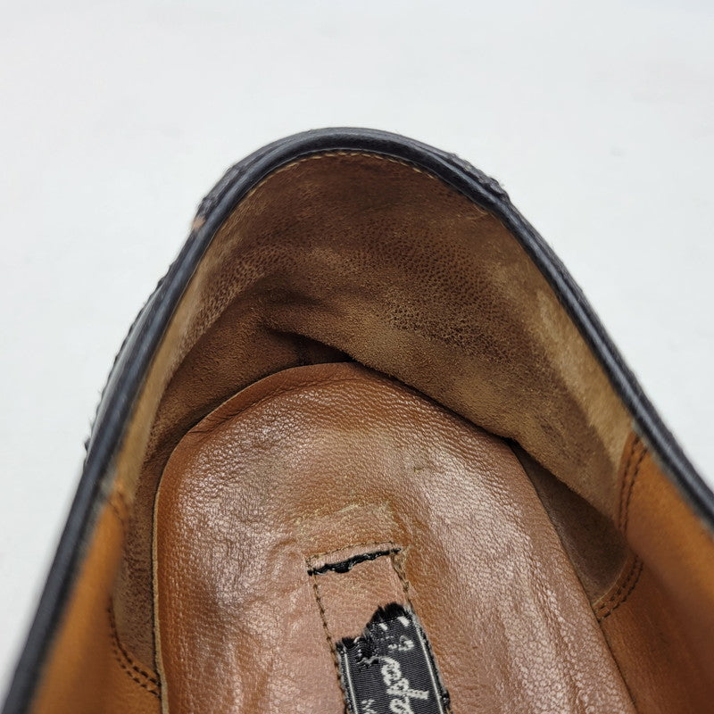 【現状渡し品】【メンズ】 Salvatore Ferragamo サルヴァトーレフェラガモ DRESS SHOES C26U ドレスシューズ 靴 183-260909-as-11-izu サイズ：9 3E カラー：ブラック 万代Net店