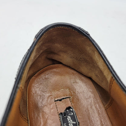 【現状渡し品】【メンズ】 Salvatore Ferragamo サルヴァトーレフェラガモ DRESS SHOES C26U ドレスシューズ 靴 183-260909-as-11-izu サイズ：9 3E カラー：ブラック 万代Net店