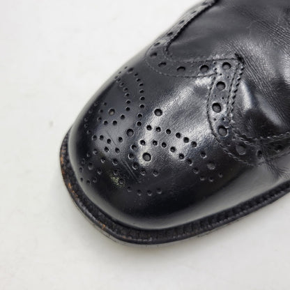 【現状渡し品】【メンズ】 Salvatore Ferragamo サルヴァトーレフェラガモ DRESS SHOES C26U ドレスシューズ 靴 183-260909-as-11-izu サイズ：9 3E カラー：ブラック 万代Net店