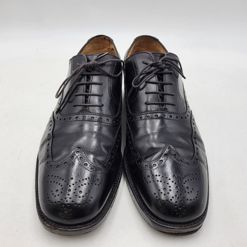 【現状渡し品】【メンズ】 Salvatore Ferragamo サルヴァトーレフェラガモ DRESS SHOES C26U ドレスシューズ 靴 183-260909-as-11-izu サイズ：9 3E カラー：ブラック 万代Net店