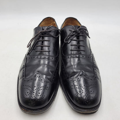 【現状渡し品】【メンズ】 Salvatore Ferragamo サルヴァトーレフェラガモ DRESS SHOES C26U ドレスシューズ 靴 183-260909-as-11-izu サイズ：9 3E カラー：ブラック 万代Net店