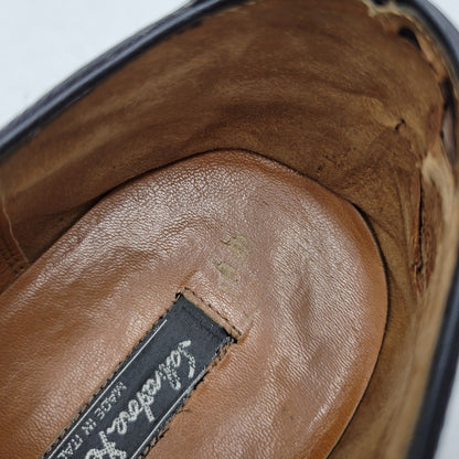 【現状渡し品】【メンズ】 Salvatore Ferragamo サルヴァトーレフェラガモ DRESS SHOES C26U ドレスシューズ 靴 183-260909-as-11-izu サイズ：9 3E カラー：ブラック 万代Net店