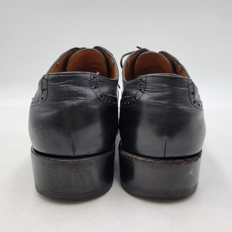 【現状渡し品】【メンズ】 Salvatore Ferragamo サルヴァトーレフェラガモ DRESS SHOES C26U ドレスシューズ 靴 183-260909-as-11-izu サイズ：9 3E カラー：ブラック 万代Net店