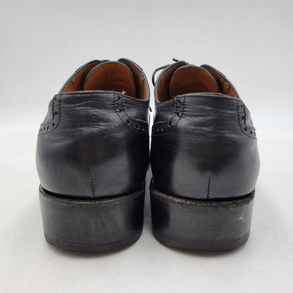 【現状渡し品】【メンズ】 Salvatore Ferragamo サルヴァトーレフェラガモ DRESS SHOES C26U ドレスシューズ 靴 183-260909-as-11-izu サイズ：9 3E カラー：ブラック 万代Net店
