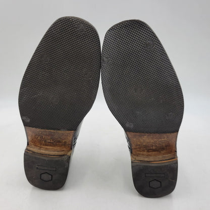 【現状渡し品】【メンズ】 Salvatore Ferragamo サルヴァトーレフェラガモ DRESS SHOES C26U ドレスシューズ 靴 183-260909-as-11-izu サイズ：9 3E カラー：ブラック 万代Net店