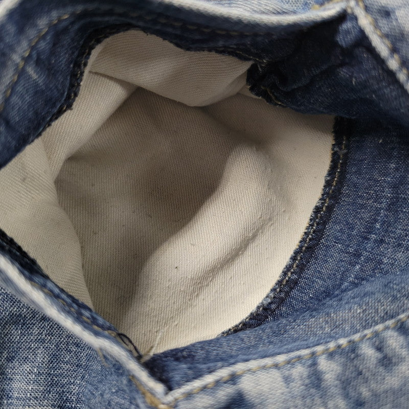 【中古品】【メンズ】 ARMANI JEANS アルマーニ・ジーンズ 90S DENIM SHIRT JACKET デニム シャツ ジャケット トップス 長袖 146-260918-ya-27-izu サイズ：USA36 カラー：インディゴ 万代Net店