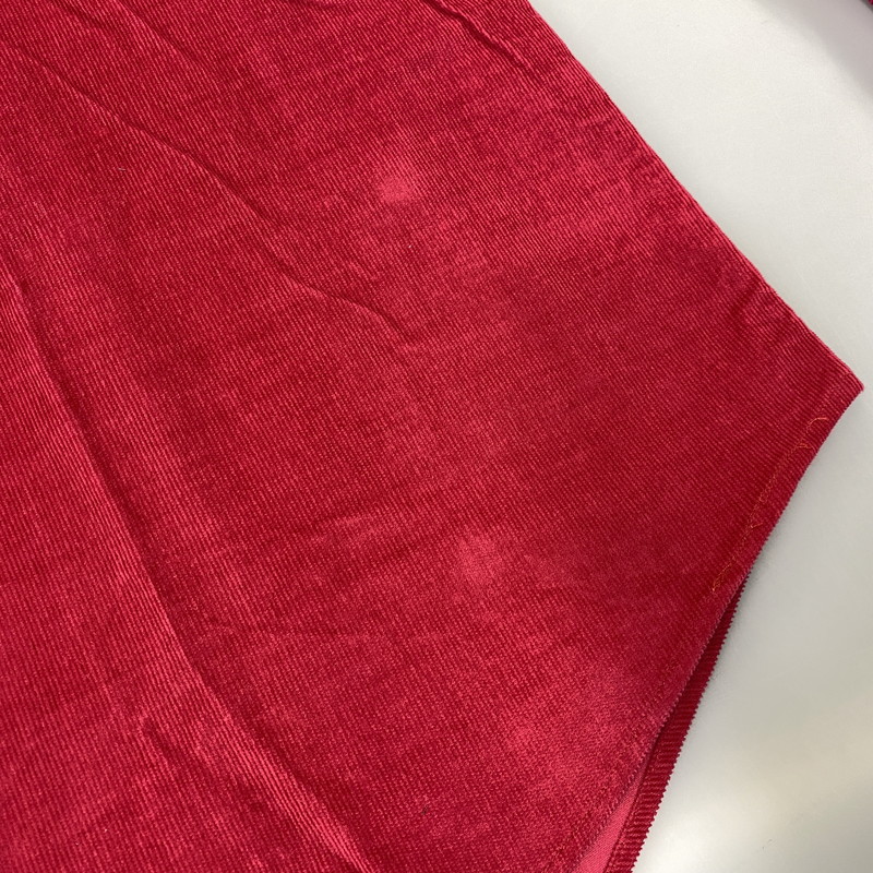 【中古品】【メンズ】 OLD HERMES オールド エルメス CORDUROY LS SHIRT コーデュロイ ロングスリーブ シャツ トップス 長袖 141-260907-cs-09-izu サイズ：41/16 カラー：レッド系 万代Net店