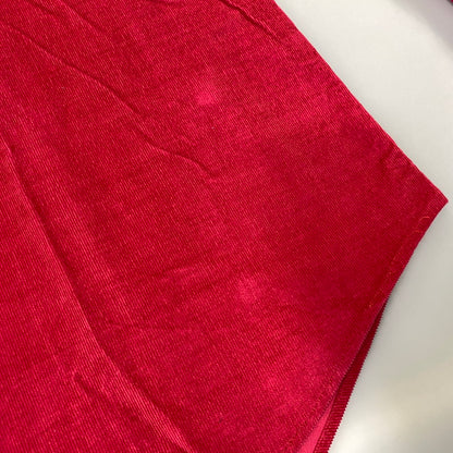 【中古品】【メンズ】 OLD HERMES オールド エルメス CORDUROY LS SHIRT コーデュロイ ロングスリーブ シャツ トップス 長袖 141-260907-cs-09-izu サイズ：41/16 カラー：レッド系 万代Net店