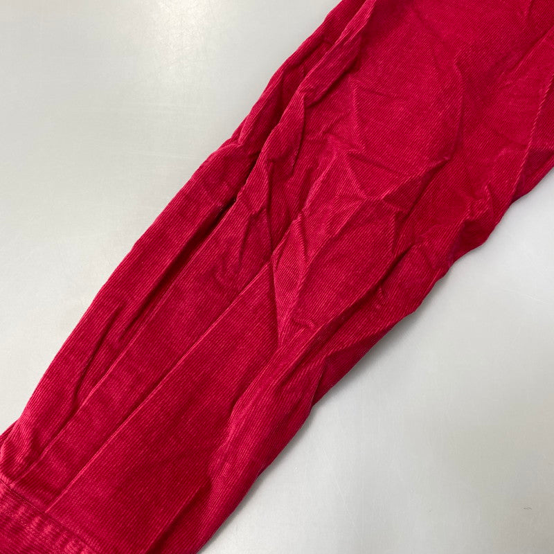 【中古品】【メンズ】 OLD HERMES オールド エルメス CORDUROY LS SHIRT コーデュロイ ロングスリーブ シャツ トップス 長袖 141-260907-cs-09-izu サイズ：41/16 カラー：レッド系 万代Net店