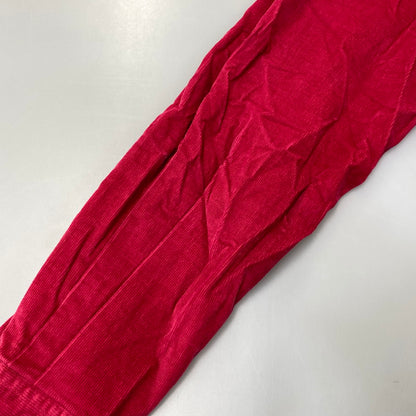 【中古品】【メンズ】 OLD HERMES オールド エルメス CORDUROY LS SHIRT コーデュロイ ロングスリーブ シャツ トップス 長袖 141-260907-cs-09-izu サイズ：41/16 カラー：レッド系 万代Net店