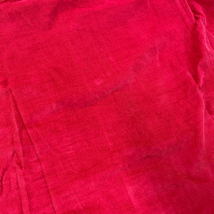 【中古品】【メンズ】 OLD HERMES オールド エルメス CORDUROY LS SHIRT コーデュロイ ロングスリーブ シャツ トップス 長袖 141-260907-cs-09-izu サイズ：41/16 カラー：レッド系 万代Net店
