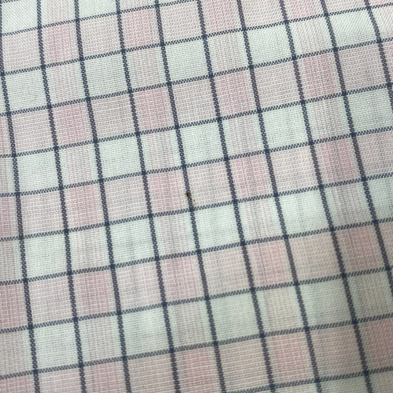 【中古品】【メンズ】 OLD HERMES オールド エルメス 90S CHECK DRESS LS SHIRT チェック ドレス ロングスリーブ シャツ トップス 長袖 141-260907-cs-07-izu サイズ：40-15 3/4 カラー：ピンク系 万代Net店