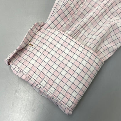 【中古品】【メンズ】 OLD HERMES オールド エルメス 90S CHECK DRESS LS SHIRT チェック ドレス ロングスリーブ シャツ トップス 長袖 141-260907-cs-07-izu サイズ：40-15 3/4 カラー：ピンク系 万代Net店