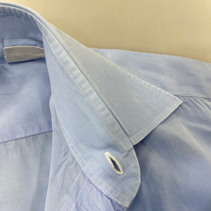 【中古品】【メンズ】 OLD HERMES オールド エルメス 90S DRESS LS SHIRT ドレス ロングスリーブ シャツ トップス 長袖 141-260907-cs-08-izu サイズ：40-15 3/4 カラー：ブルー系 万代Net店