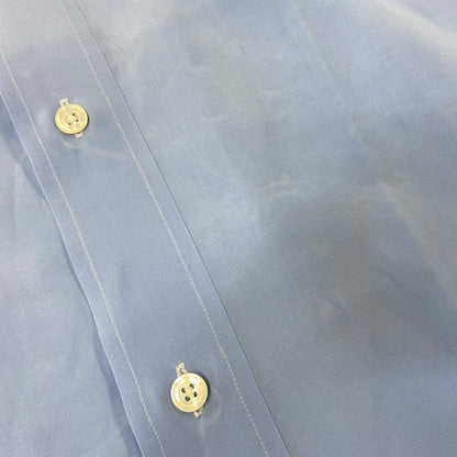 【中古品】【メンズ】 OLD HERMES オールド エルメス 90S DRESS LS SHIRT ドレス ロングスリーブ シャツ トップス 長袖 141-260907-cs-08-izu サイズ：40-15 3/4 カラー：ブルー系 万代Net店