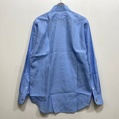 【中古品】【メンズ】 OLD HERMES オールド エルメス 90S DRESS LS SHIRT ドレス ロングスリーブ シャツ トップス 長袖 141-260907-cs-08-izu サイズ：40-15 3/4 カラー：ブルー系 万代Net店
