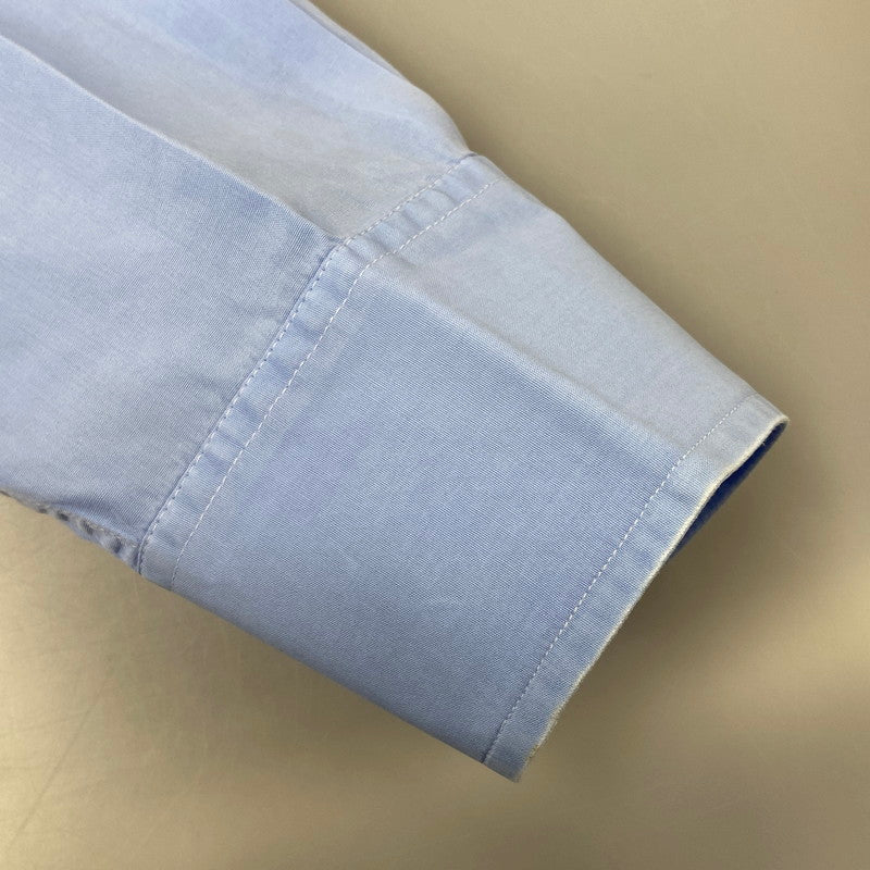 【中古品】【メンズ】 OLD HERMES オールド エルメス 90S DRESS LS SHIRT ドレス ロングスリーブ シャツ トップス 長袖 141-260907-cs-08-izu サイズ：40-15 3/4 カラー：ブルー系 万代Net店
