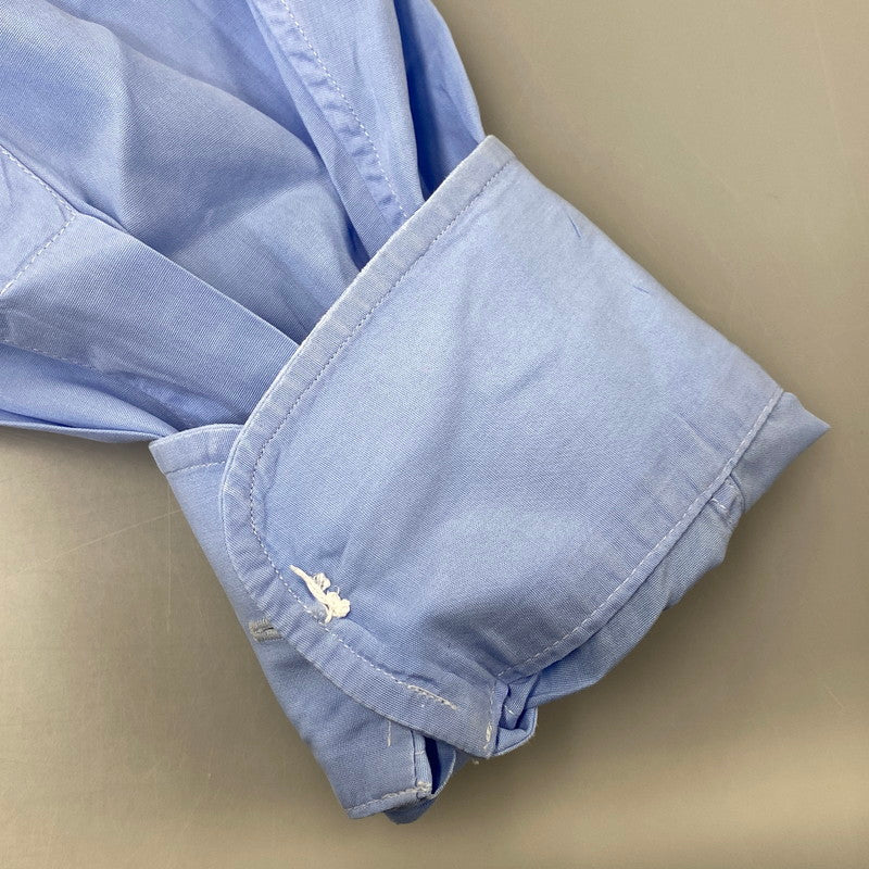 【中古品】【メンズ】 OLD HERMES オールド エルメス 90S DRESS LS SHIRT ドレス ロングスリーブ シャツ トップス 長袖 141-260907-cs-08-izu サイズ：40-15 3/4 カラー：ブルー系 万代Net店
