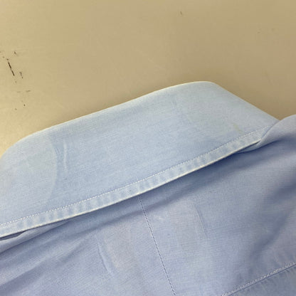 【中古品】【メンズ】 OLD HERMES オールド エルメス 90S DRESS LS SHIRT ドレス ロングスリーブ シャツ トップス 長袖 141-260907-cs-08-izu サイズ：40-15 3/4 カラー：ブルー系 万代Net店