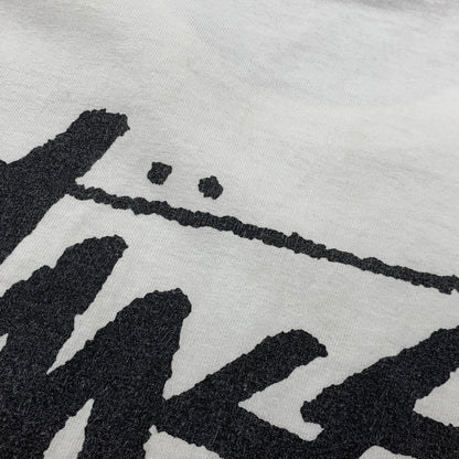 【中古品】【メンズ】 STUSSY ステューシー STOCK HONOLULU TEE ストック ホノルル Tシャツ トップス 半袖 142-260918-ya-07-izu サイズ：L カラー：ホワイト 万代Net店