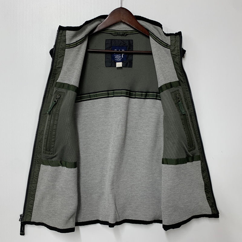 【中古品】【メンズ】 OLD GAP オールド ギャップ 776009-00 00’S NYLON VEST ナイロン ベスト アウター 146-260918-ya-06-izu サイズ：M カラー：ブラック 万代Net店