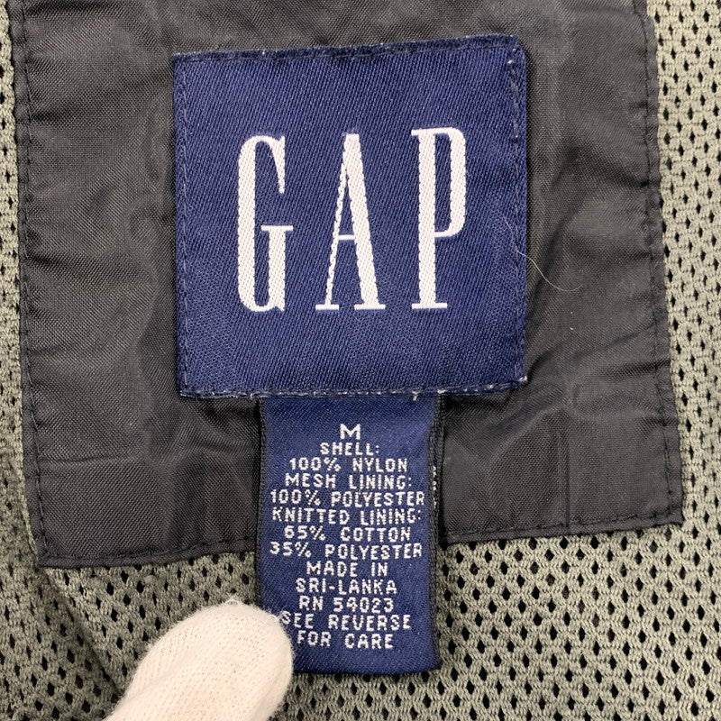 【中古品】【メンズ】 OLD GAP オールド ギャップ 776009-00 00’S NYLON VEST ナイロン ベスト アウター 146-260918-ya-06-izu サイズ：M カラー：ブラック 万代Net店
