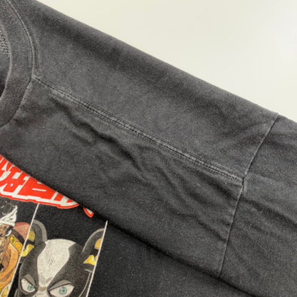 【中古品】【メンズ】 JOJO'S BIZARRE ADVENTURE ジョジョの奇妙な冒険 スターダストクルセイダーズ TEE Tシャツ トップス 半袖 146-260918-ya-08-izu サイズ：XL カラー：ブラック 万代Net店