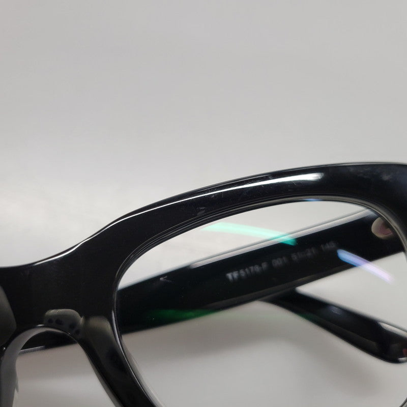 【中古品】【メンズ/レディース】 TOM FORD トムフォード EYE WEAR TF5178-F アイウェア メガネ サングラス 203-260909-as-05-izu サイズ：51□21-145 カラー：クリア×ブラック 万代Net店